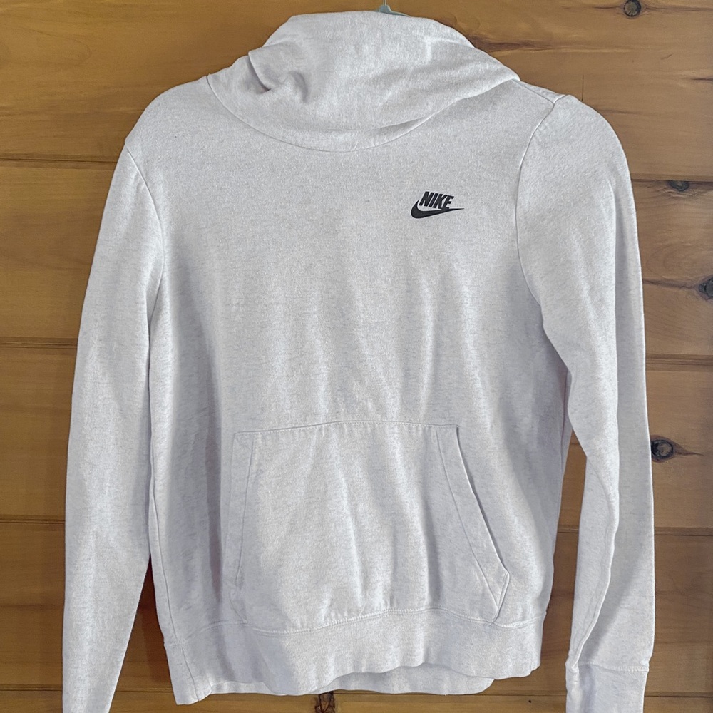 White Nike scuba hoodie